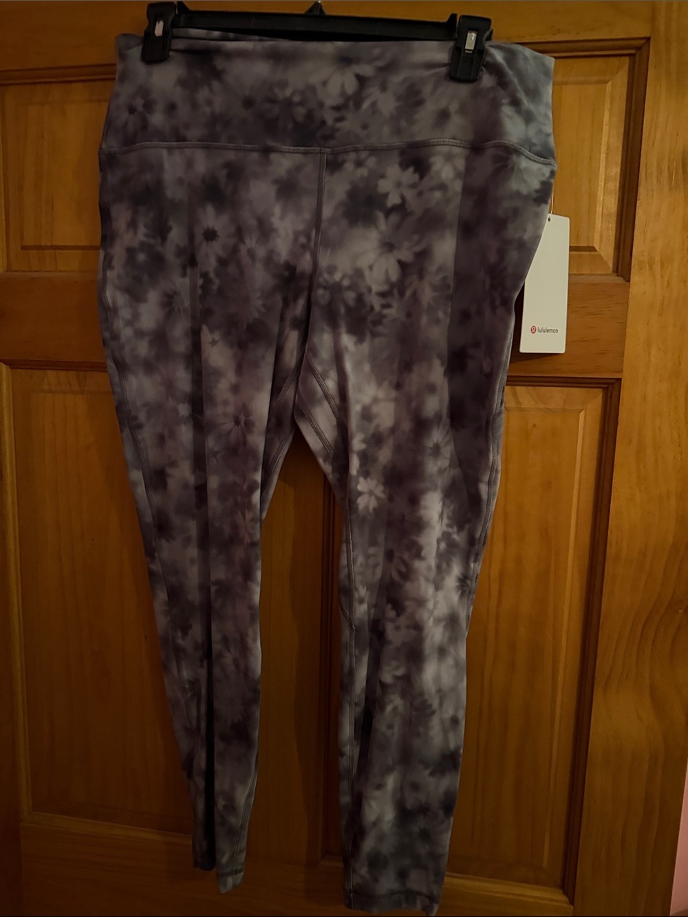 lululemon athletica Gray Tie-Dye Leggings